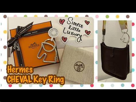 hermes key ring replica|popular designer keychain pouch.